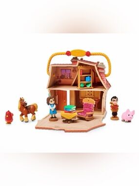 Disney Animators' Collection Littles Belle Cottage Playset Beauty & The Beast